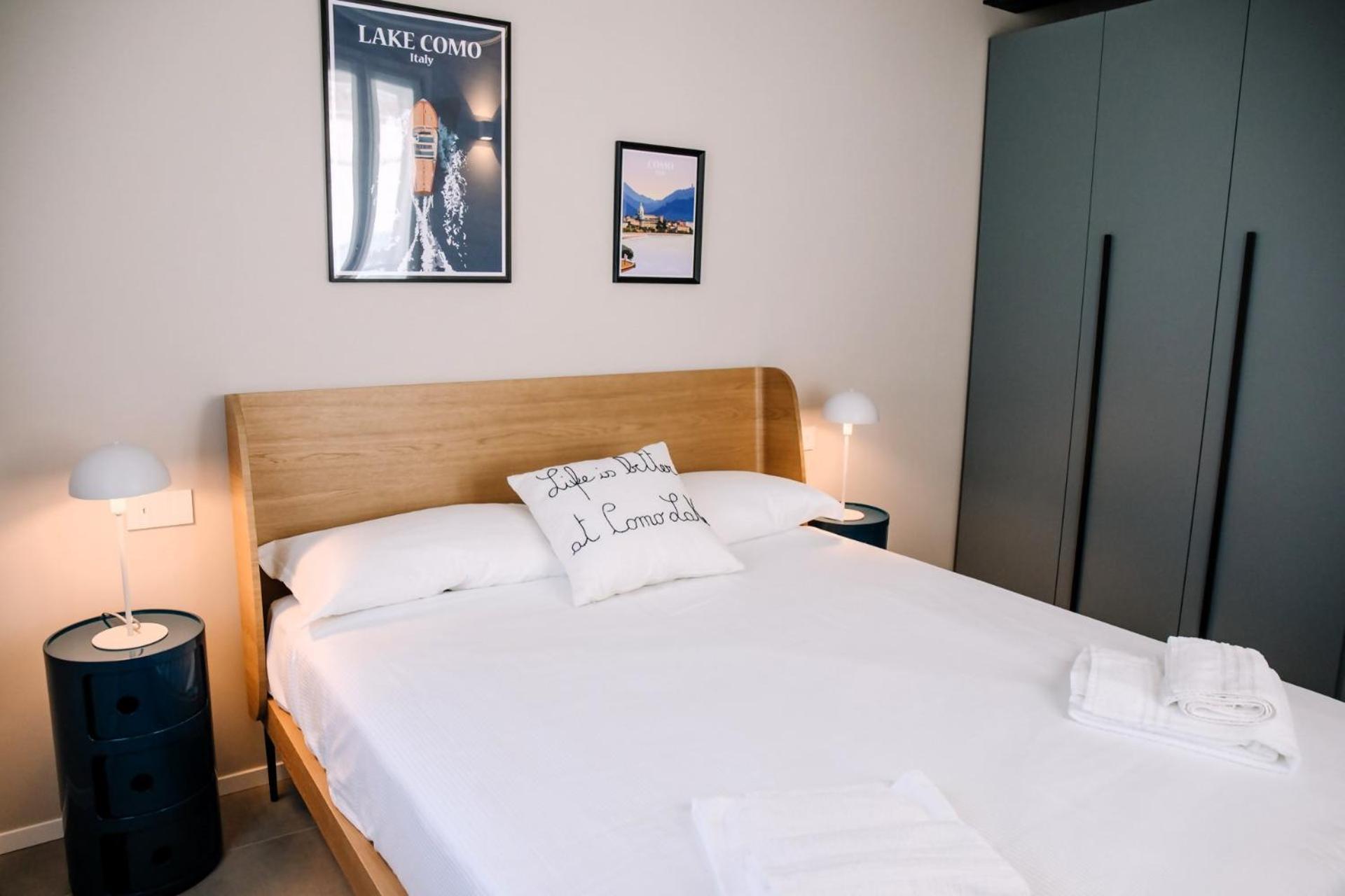 Elegant Beige Apartment - 5 Minutes From The Lake 科莫 外观 照片